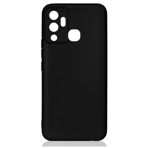 Накладка силиконовая BoraSCO Silicone Case Infinix HOT 12 play Black фото 