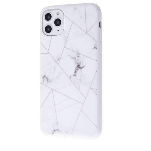 Накладка силиконовая Habitu Avani iPhone 11 Pro Max White Copper фото 