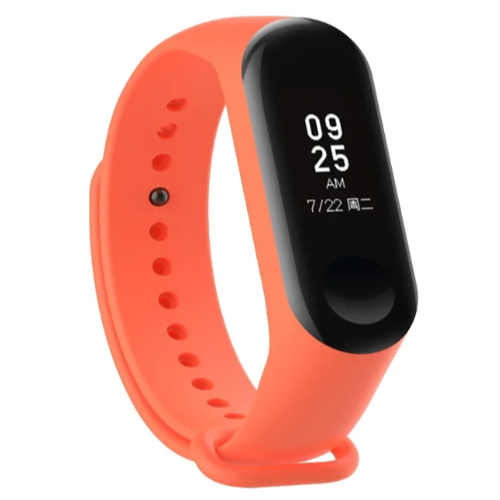 Ремешок Borasco для фитнес-браслета Xiaomi Mi Band 3/4 Orange фото 